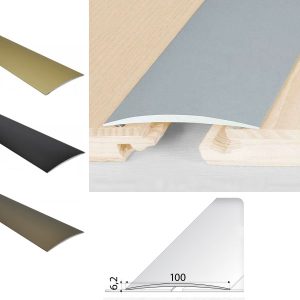 AluminiumSelfAdhesiveDoorThresholdFloorTrimforwooden,laminate,vinyl,TiledFloors